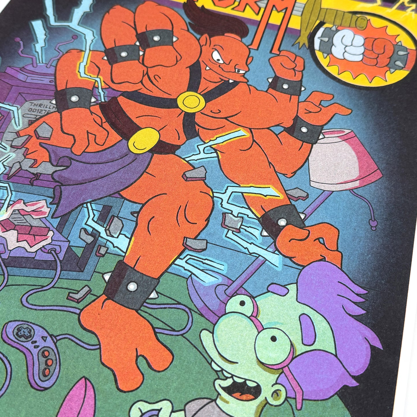 Bonestorm A3 Riso Print