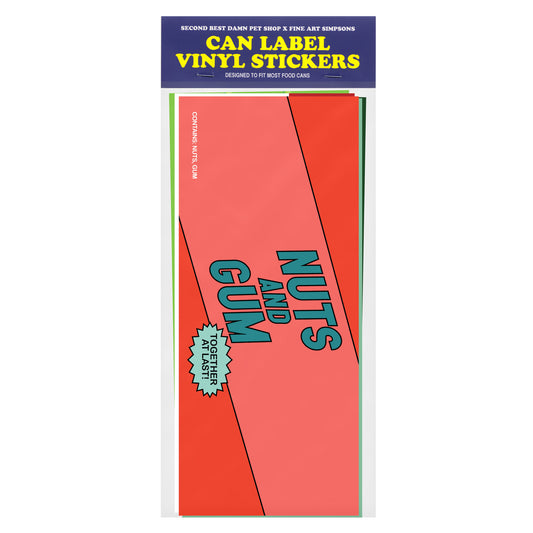 Can Labels of Springfield Sticker Pack