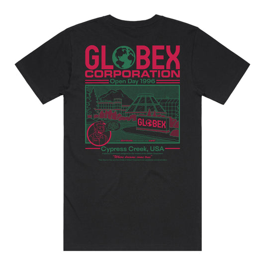 Globex T-Shirt (Black) *CHEST + BACK PRINT*