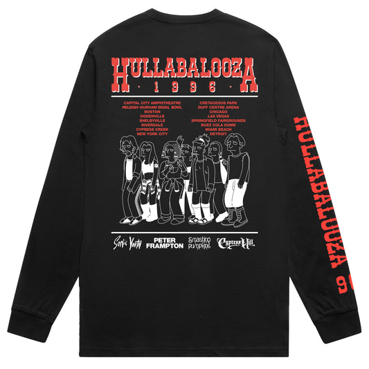 Hullabalooza Long Sleeve T-shirt (Black)