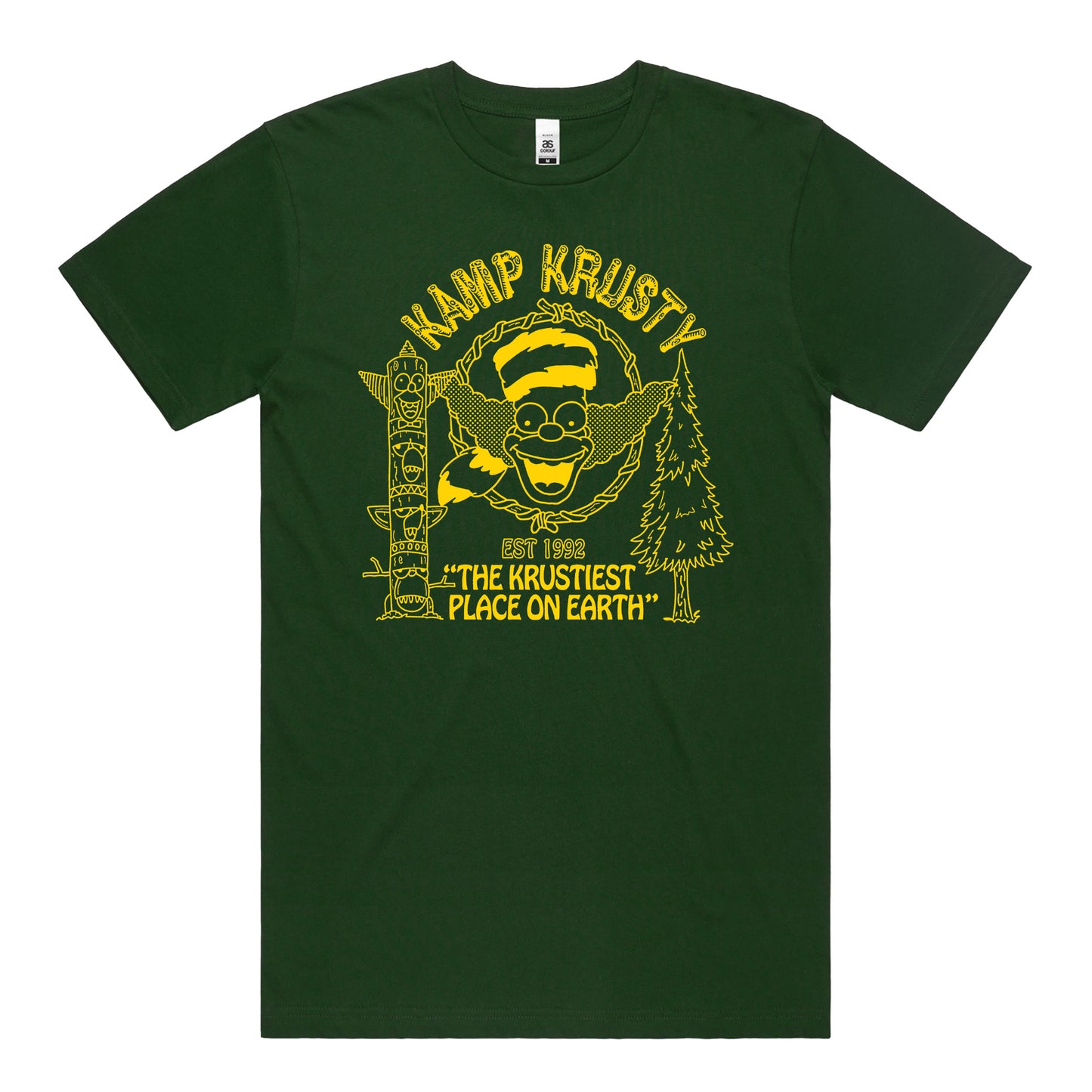 Kamp Tee (Forest) *FRONT PRINT*