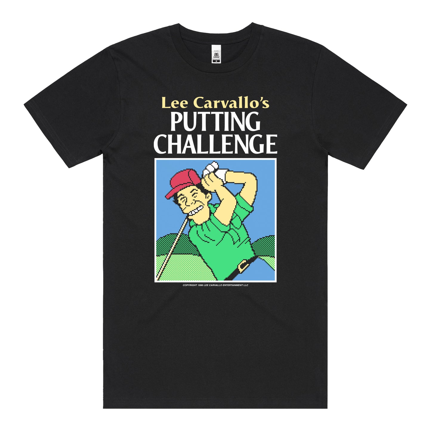 Lee Carvallo's Putting Challenge T-Shirt *FRONT PRINT*