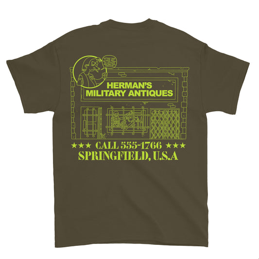 Herman's Military Antiques T-Shirt (Olive)