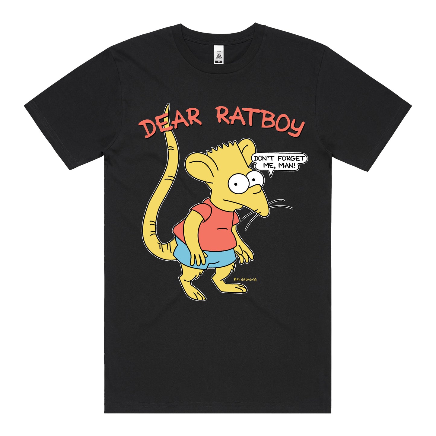 Dear Rat Boy T-Shirt (Black)