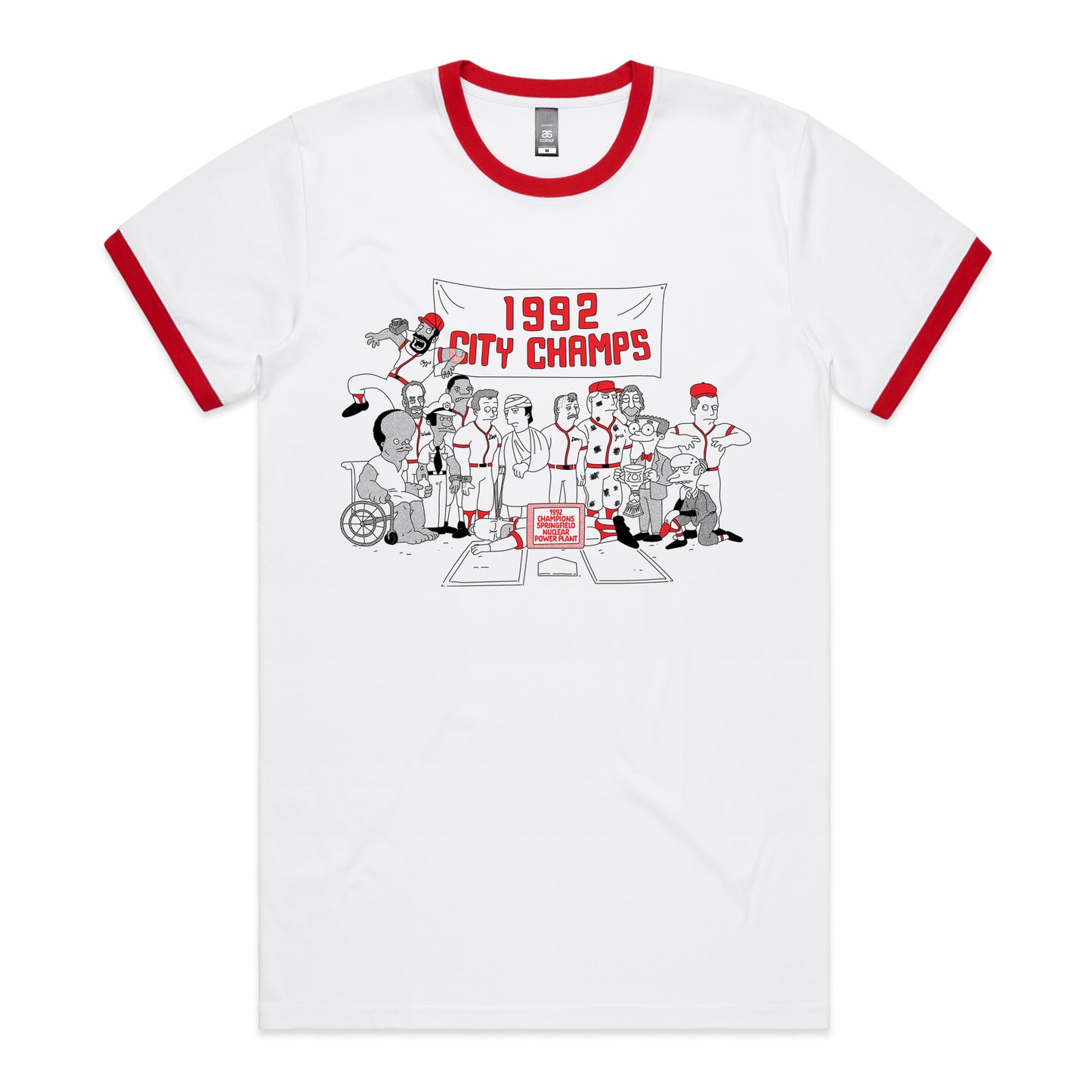 Softball Ringer T-Shirt *FRONT PRINT*