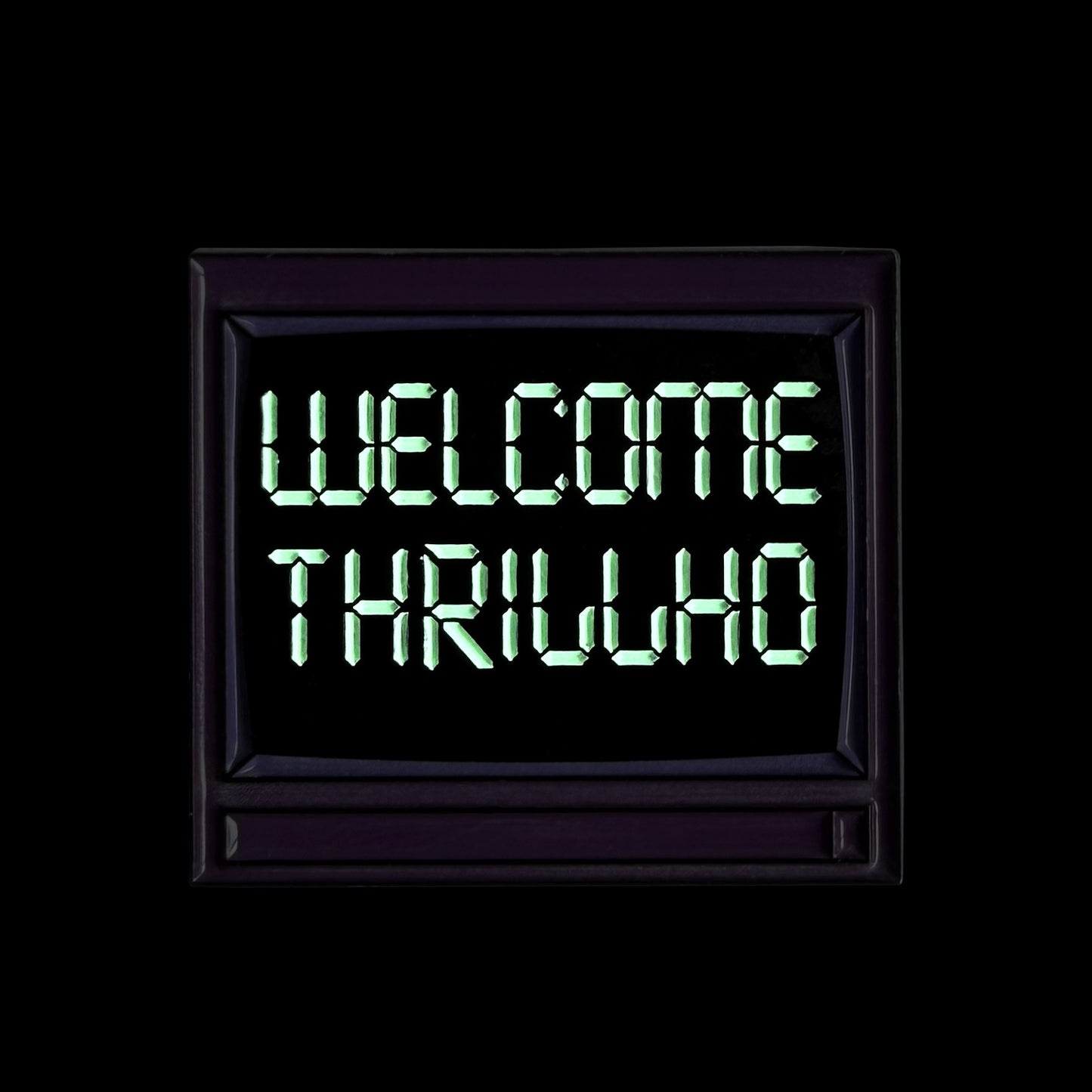 THRILLHO Glow-In-The-Dark Pin