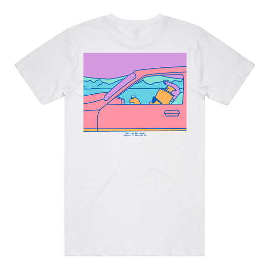 Vapourwave T-Shirt (White) *CHEST + BACK PRINT*