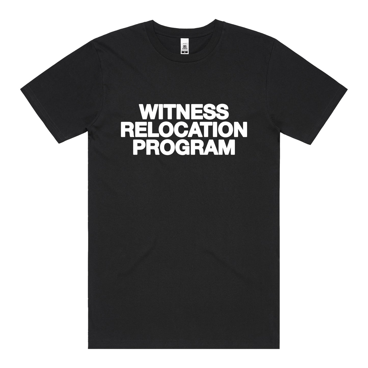 Witness Relocation Program T-Shirt (Black)