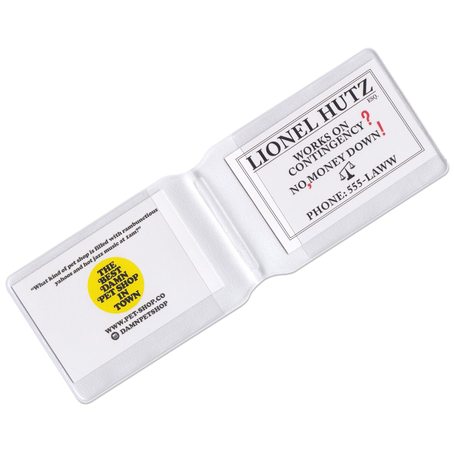 Lionel Hutz Travel Card Holder