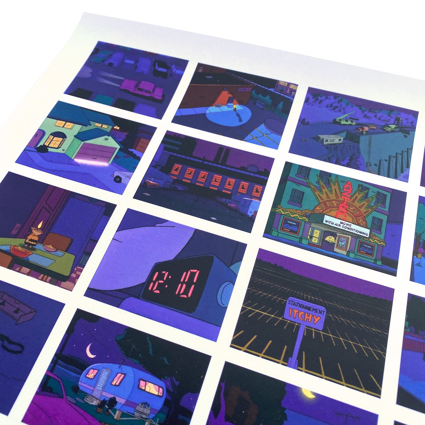 Scenic "By Night" A3 Print