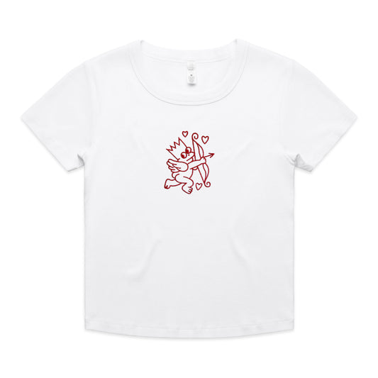Cherub Embroidered Baby Tee