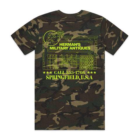 Herman's Military Antiques T-Shirt (Camo)