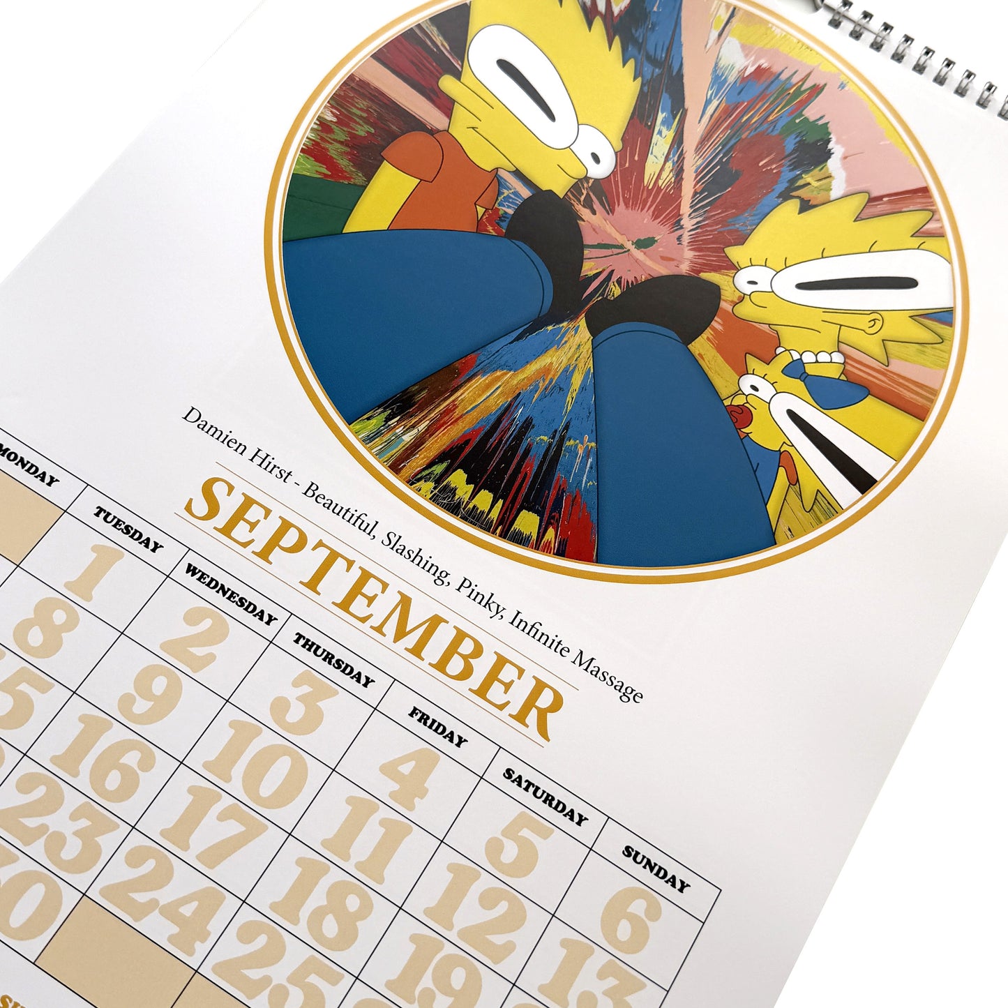 2026 Fine Art Smpsons Calendar