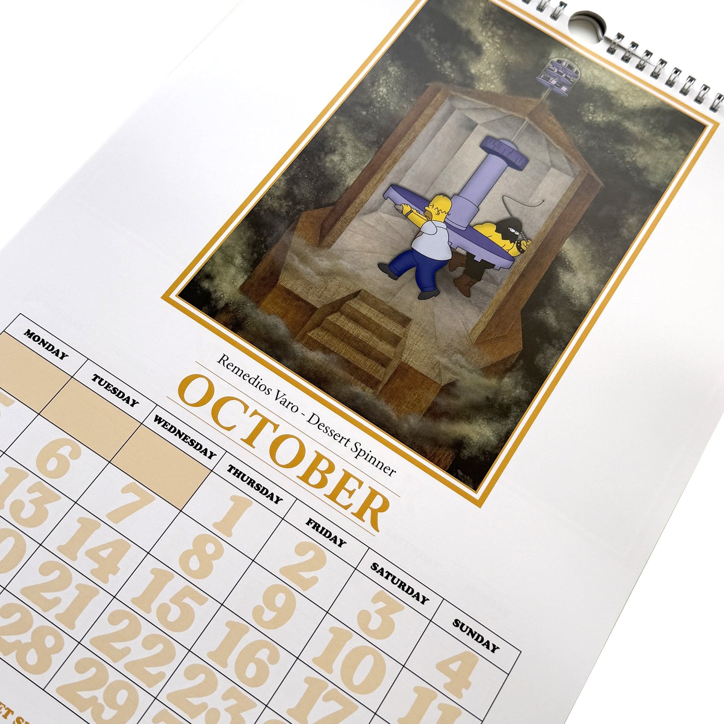 2026 Fine Art Smpsons Calendar