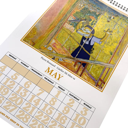 2026 Fine Art Smpsons Calendar