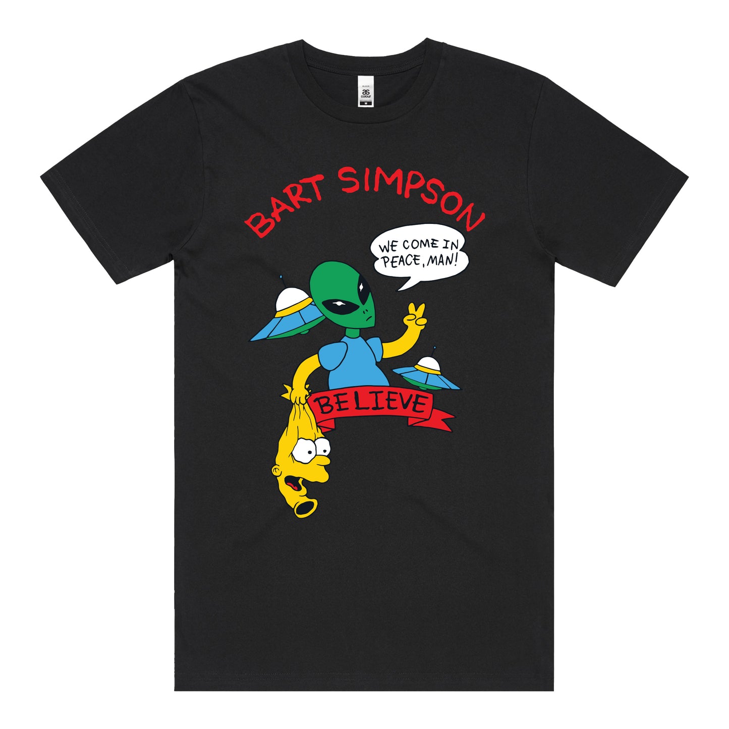 Bart "Believe" T-Shirt (Black) [PRE-ORDER]