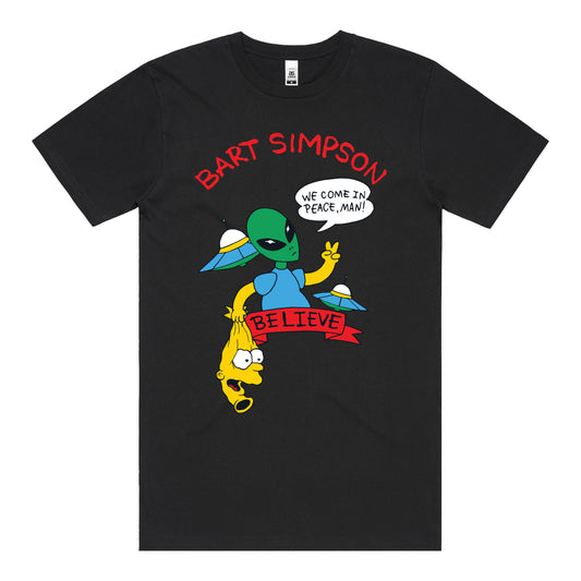 Bart "Believe" T-Shirt (Black) [PRE-ORDER]