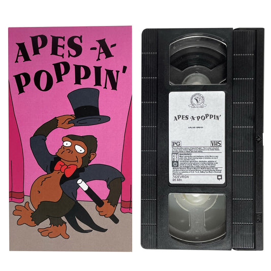 Apes-A-Poppin' VHS Tape [PRE-ORDER] Ships Nov 21