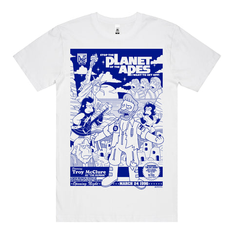 Apes T-Shirt (White) *FRONT PRINT*