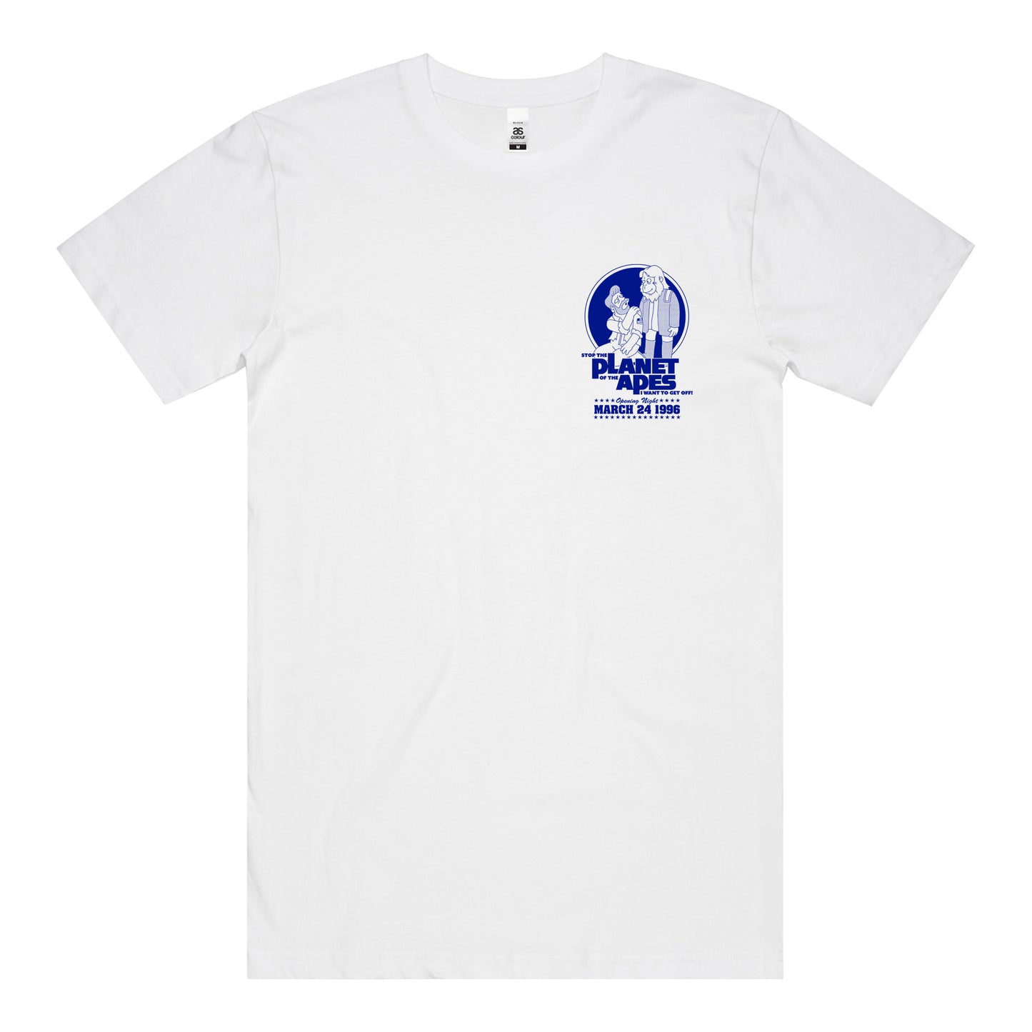 Apes T-Shirt (White) *CHEST + BACK PRINT*