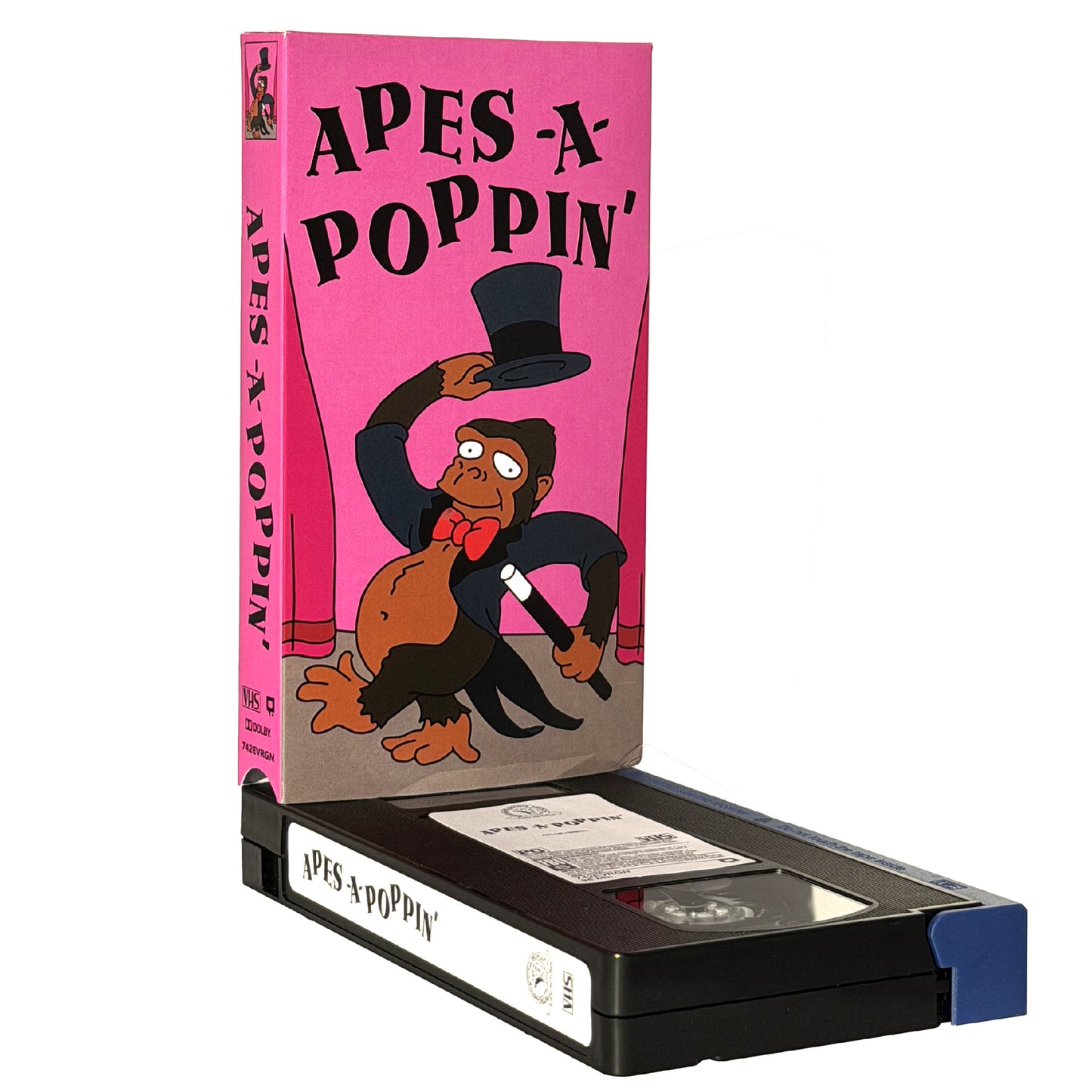 Apes-A-Poppin' VHS Tape