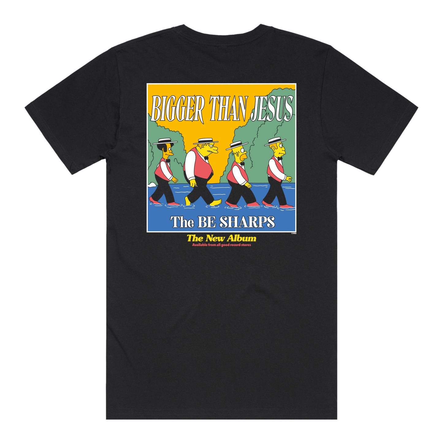 Bigger Than Jesus T-Shirt *CHEST + BACK PRINT* [PRE-ORDER]