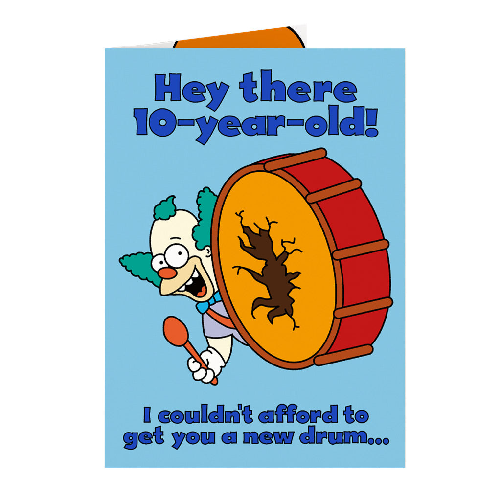 Bongos Birthday Card