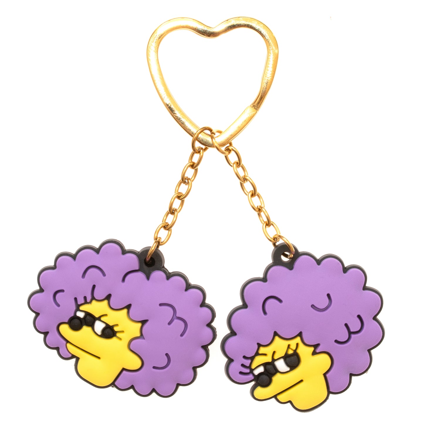 Bouvier Sisters PVC Keychain