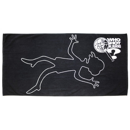 Who Shot? Beach Towel