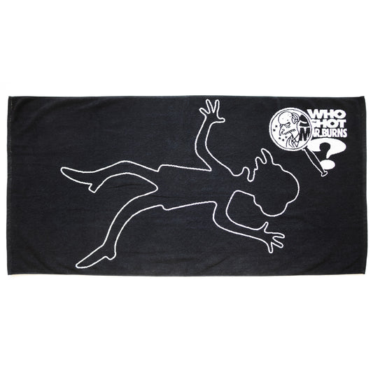 Who Shot? Beach Towel