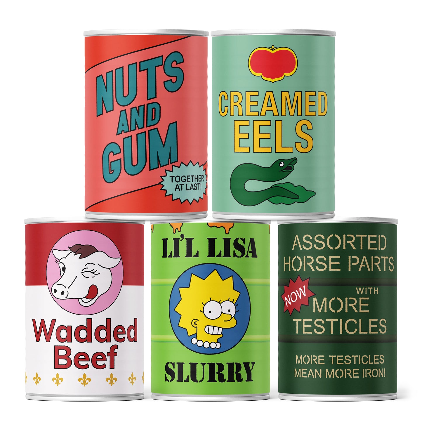 Can Labels of Springfield Sticker Pack