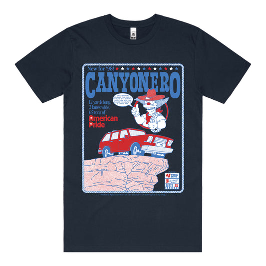 Canyonero T-Shirt (Navy) *FRONT PRINT*