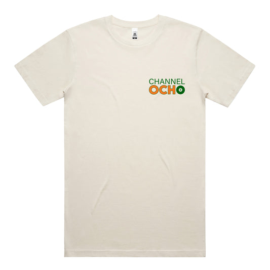 Channel Ocho T-Shirt *CHEST + BACK PRINT*