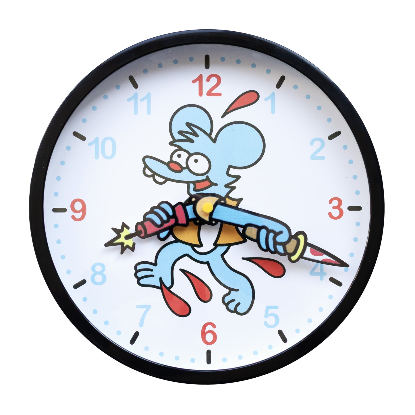 Borja Silgado Itchy Wall Clock