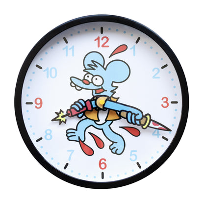 Borja Silgado Itchy Wall Clock
