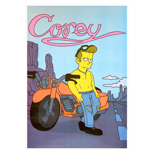 Corey A3 Riso Print