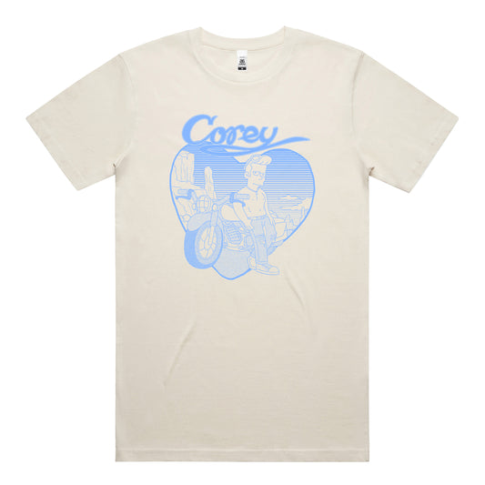 Corey T-Shirt (Ecru) [PRE-ORDER]