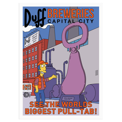 Duff Breweries Postcard