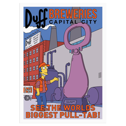 Duff Breweries Postcard