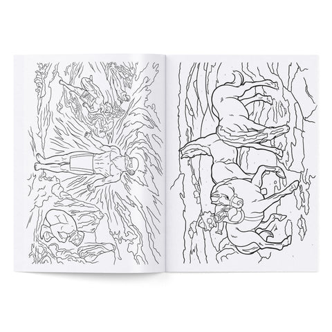 Fine Art Smpsons Colouring Book