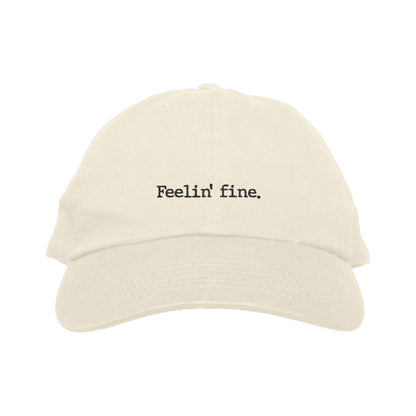 Feelin' Fine 6-Panel Hat (Stone)