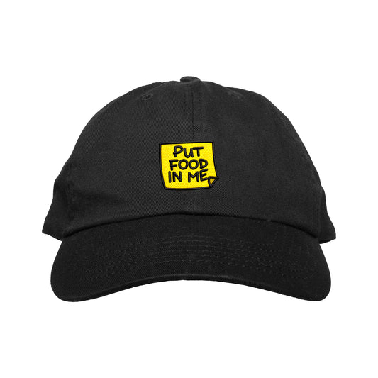 Put Food In Me Hat (Black)