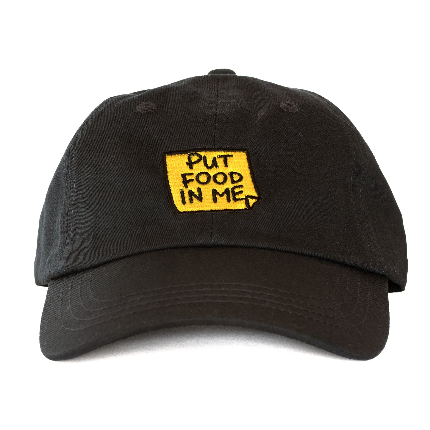 Put Food In Me Hat (Black)