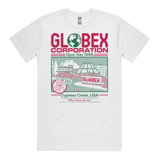 Globex T-Shirt (Ash Grey) *FRONT PRINT*