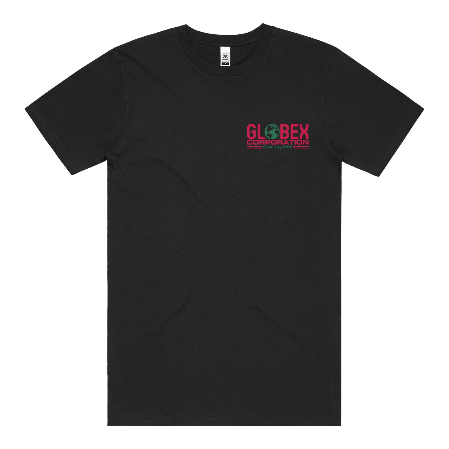 Globex T-Shirt (Black) *CHEST + BACK PRINT*