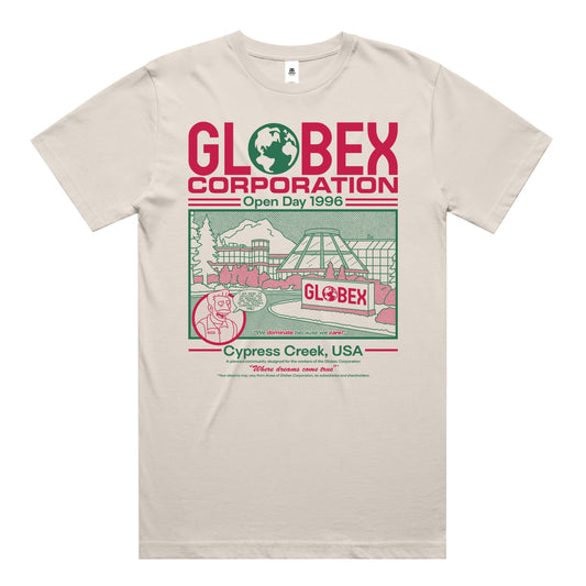 Globex T-Shirt (Bone) *FRONT PRINT* [PRE-ORDER]