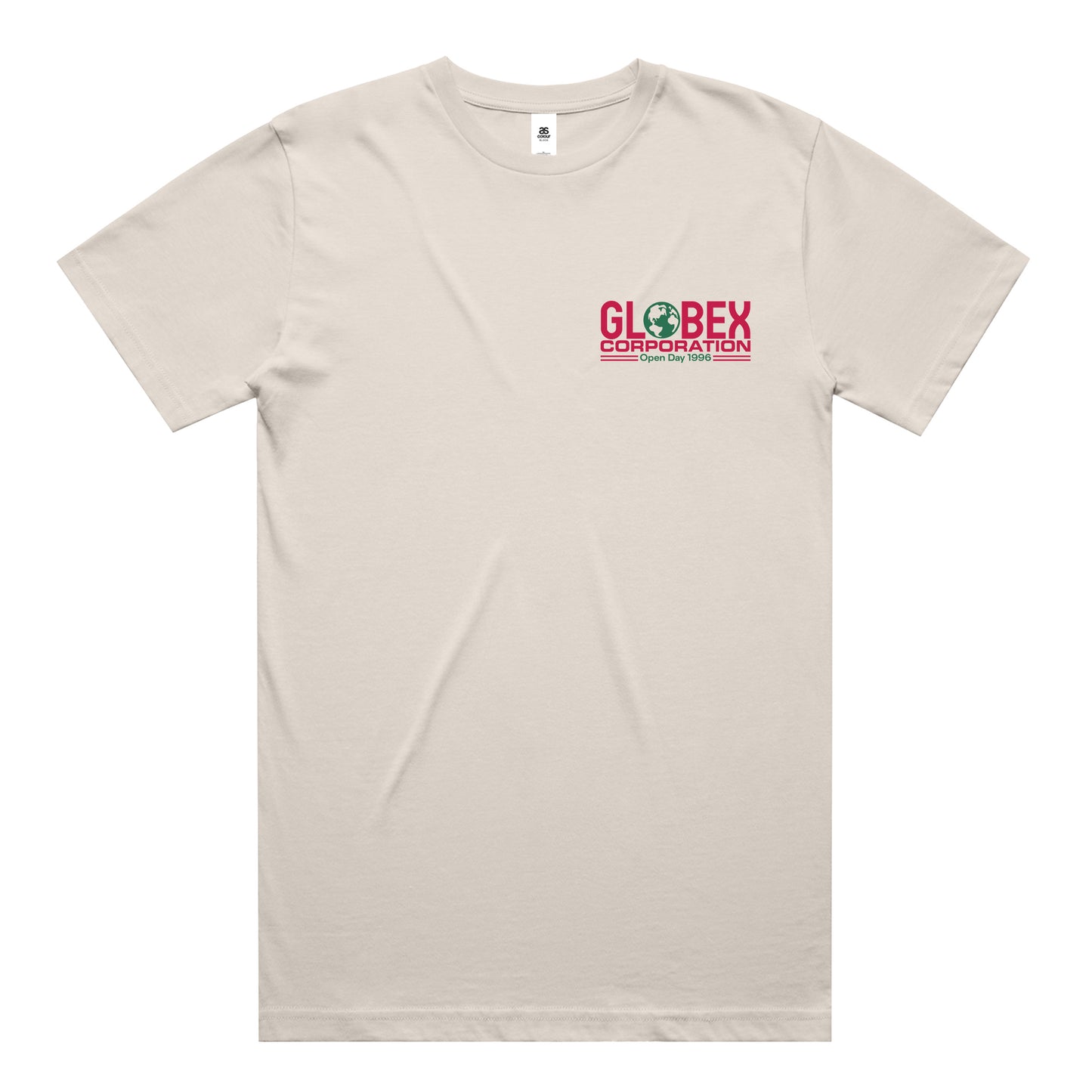 Globex T-Shirt (Bone) *CHEST + BACK PRINT* [PRE-ORDER]