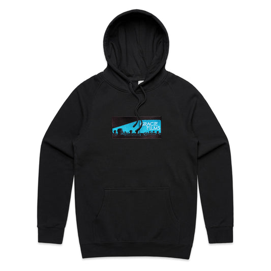 Shhh! Embroidered Pullover Hoodie (Black)
