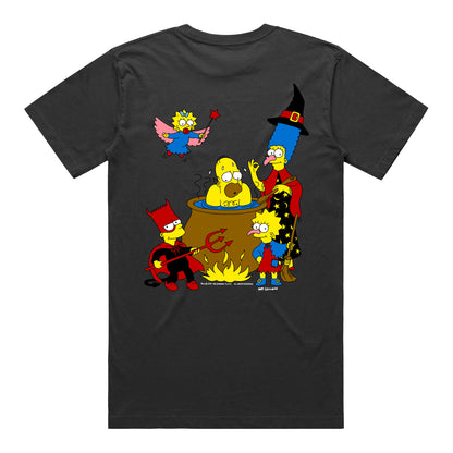 Halloween Bash T-Shirt (Coal) *CHEST + BACK PRINT*