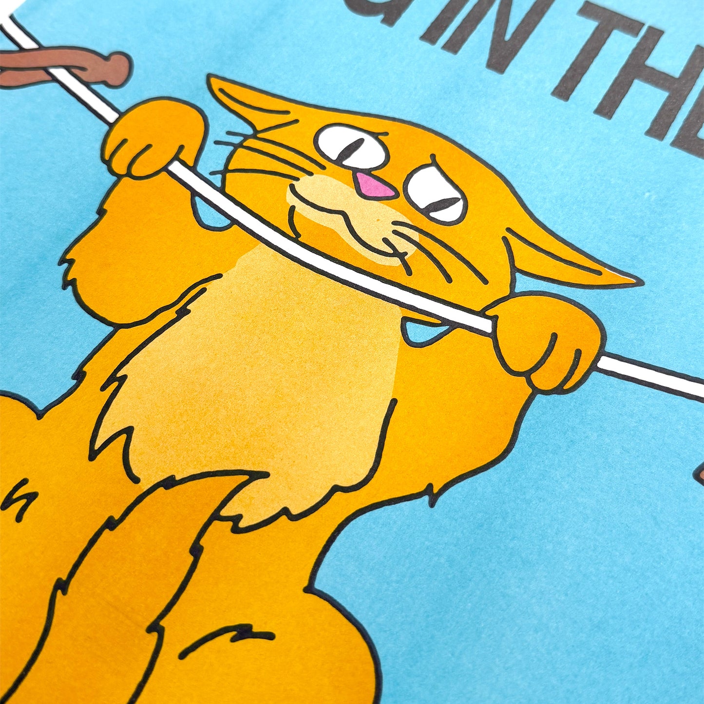 Hang In There, Baby A3 Riso Print